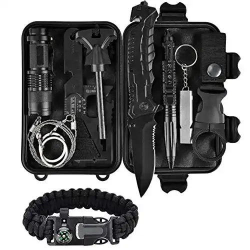 Survival-Kit SayHia Emergency Survival Kit 11 in 1 Outdoor