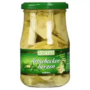 Artischockenherzen Kattus halbiert mariniert 340 g