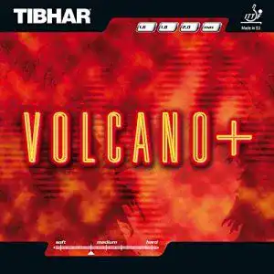 Tischtennis-Belag Tibhar Belag Volcano Plus Farbe 2,3 mm, rot