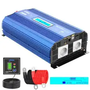 Wechselrichter 2.000 W GIANDEL 2000W Reiner Sinus