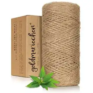 Schnur goldmariechen Premium Jute, 100m Kordelband