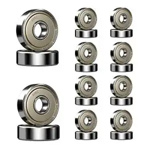 Skateboard-Kugellager Ruesious 20 Pack 608 ZZ Kugellager, 608zz