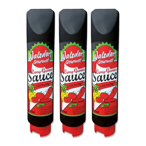 Curry-Ketchup Walsdorf Gourmet 3x Curry-Gewürz-Sauce 875ml