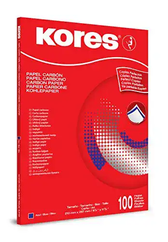 Blaupapier Kores Durchschreibepapier 1200, Din A4, 100 Blatt