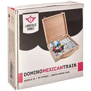 Domino-Spiel Weible Spiele 04394 – Domino Mexican Train Doppel