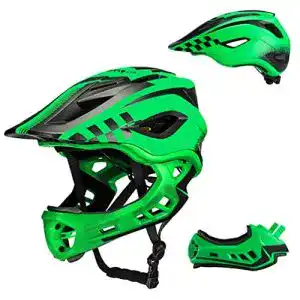 Integralhelm Kinder ROCKBROS Kinderhelm Fahrradhelm Kinder