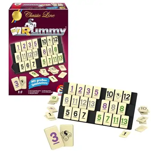 Rummy Schmidt Spiele 49282 Classic Line My, Legespiel