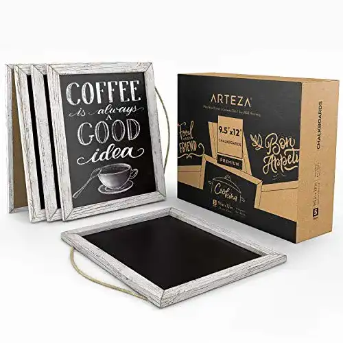Kreidetafel ARTEZA Vintage zum Aufhängen 5er-Pack,