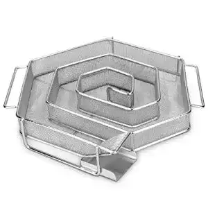 Räucherschnecke Navaris Kaltrauchgenerator aus Edelstahl Spiral