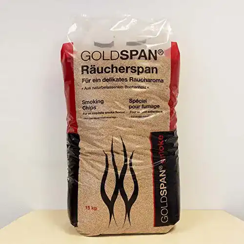 Buchenspäne Goldspan  Räuchermehl B 5/10 extra fein 15kg