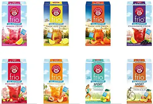 Teekanne-Tee Teekanne frio 8er Pack mit allen neuen Sorten