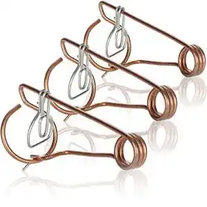 Wühlmausfalle com-four ® 3X bayrische Form verkupfert