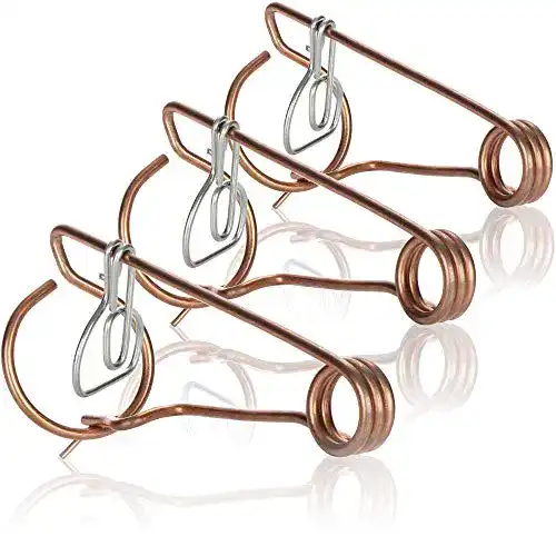 Wühlmausfalle com-four ® 3X bayrische Form verkupfert