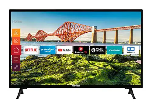 Fernseher mit DVD-Player integriert Telefunken XH24J501V 24 Zoll