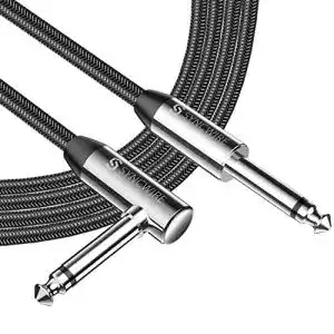 Gitarrenkabel Syncwire 6,35mm 3M 1/4 Zoll Gitarren – Schwarz