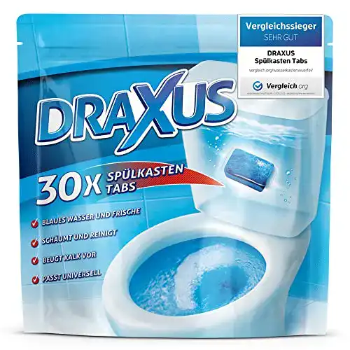 Die beste Spülkasten-Entkalker DRAXUS 30x Spülkasten Tabs 2026 Test Bestseller Spülkasten-Entkalker DRAXUS 30x Spülkasten Tabs