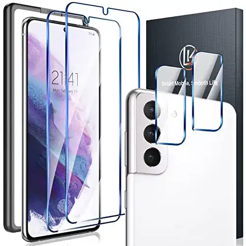Samsung-Galaxy-S21-Plus-Panzerglas LK 4 Stück Schutzfolie