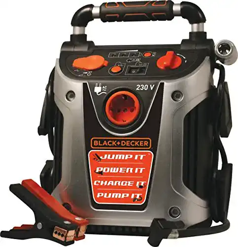 Starthilfegerät mit Kompressor Black+Decker VG11 Starthilfe