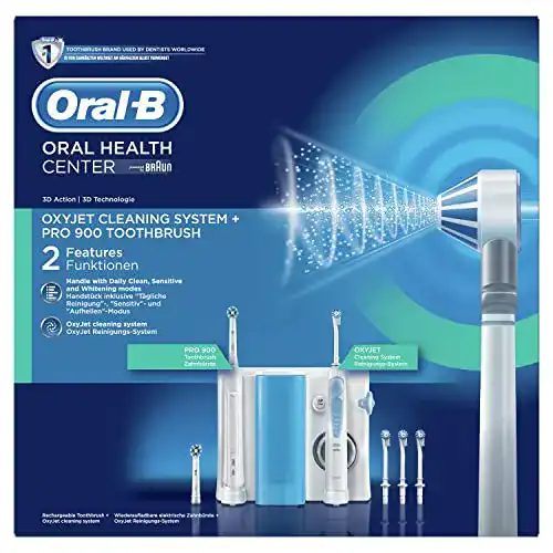 Die beste Elektrische Zahnbürste mit Munddusche Oral-B: PRO 900 2026 Test Bestseller Elektrische Zahnbürste mit Munddusche Oral-B: PRO 900