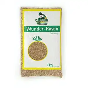 Rasensamen-schnellkeimend Captain Green 1KG “Wunder-Rasen”