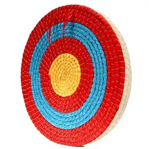Zielscheibe dostyle Bogenschießen Traditionelles Stroh 50 cm