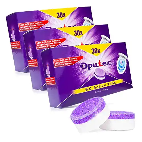 Urinsteinentferner Oputec 90x WC/Toiletten Active Tabs 3 x 30