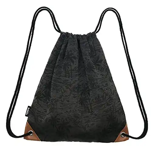 Turnbeutel SAMGOO Segeltuch Sporttaschen Rucksack Gym