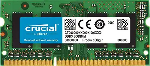 Die beste 8GB-RAM Crucial RAM CT102464BF160B 8GB DDR3 1600 MHz 2026 Test Bestseller 8GB-RAM Crucial RAM CT102464BF160B 8GB DDR3 1600 MHz
