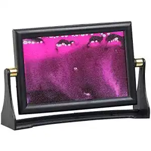 Sandbild infactory Bilderrahmen: Schwenkbares Mini- Dream Pink