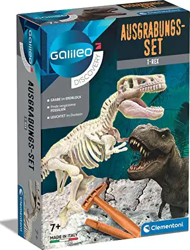 Dinosaurier-Skelett Clementoni Galileo Discovery – Ausgrabungs-Set