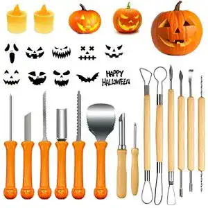 Kürbis-Schnitzset Yostyle Halloween Kürbis Schnitzset, 14 teilig