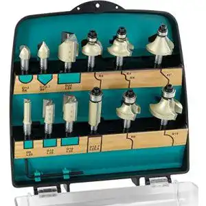 Fräser-Set ENT European Norm Tools ENT 09012PLUS 12-tlg.