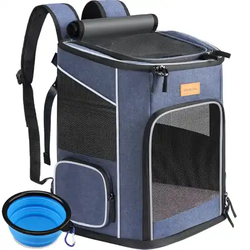 Die beste Hunderucksack morpilot, atmungsaktiv, faltbar, Hundenapf 2026 Test Bestseller Hunderucksack morpilot, atmungsaktiv, faltbar, Hundenapf