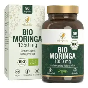 Moringa-Kapseln Vitactiv Natural Nutrition MORINGA 450mg