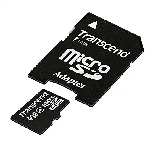 Die beste Micro-SD 4GB Transcend Micro SDHC 4GB Class 4 mit SD-Adapter 2026 Test Bestseller Micro-SD 4GB Transcend Micro SDHC 4GB Class 4 mit SD-Adapter