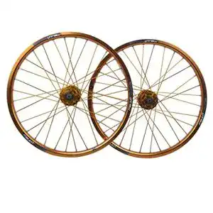 Fahrradfelge MZPWJD 20 Zoll BMX Fahrrad Laufradsatz Double Layer