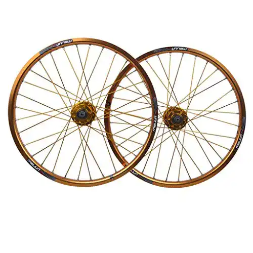 Fahrradfelge MZPWJD 20 Zoll BMX Fahrrad Laufradsatz Double Layer
