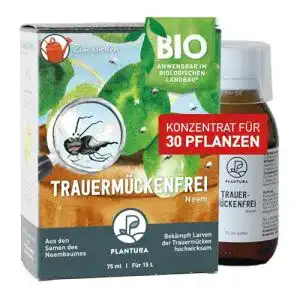 Nematoden Plantura Bio Trauermückenfrei Neem, wirksam 75 ml