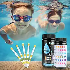 Pool-Teststreifen smmapens Teststreifen für Pool, 6-in-1, 50 Stück