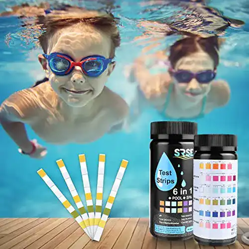 Pool-Teststreifen smmapens Teststreifen für Pool, 6-in-1, 50 Stück