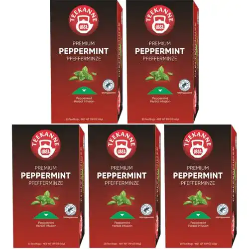 Die beste Pfefferminztee Teekanne Premium Pfefferminze 20 Beutel, 5er Pack 2026 Test Bestseller Pfefferminztee Teekanne Premium Pfefferminze 20 Beutel, 5er Pack