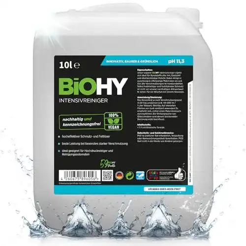 Die beste Industriereiniger BIOHY Intensivreiniger Universal (10l Kanister) 2026 Test Bestseller Industriereiniger BIOHY Intensivreiniger Universal (10l Kanister)