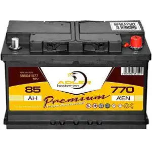 Autobatterie 85Ah Adler Batterie PKW Batterie 12V