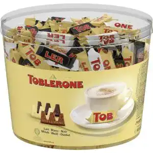 Schweizer Schokolade Toblerone Mixed Minis, 904g Dose