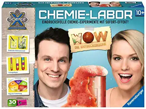 Chemiebaukasten Ravensburger 18937 – ScienceX Chemie-Labor