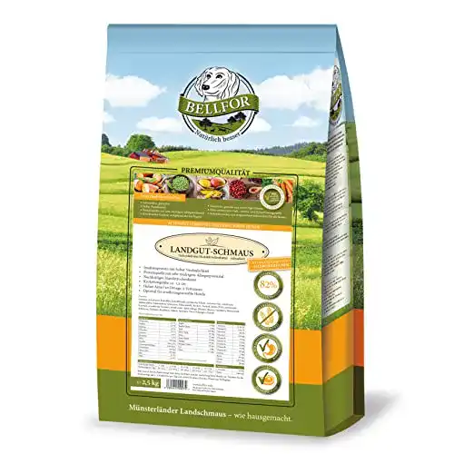 Insekten-Hundefutter Bellfor Landgut-Schmaus Hypoallergen