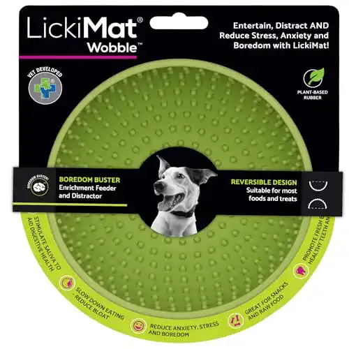 Leckmatte Hund INDUSTRIPET Wackel-Lickimatte, grün