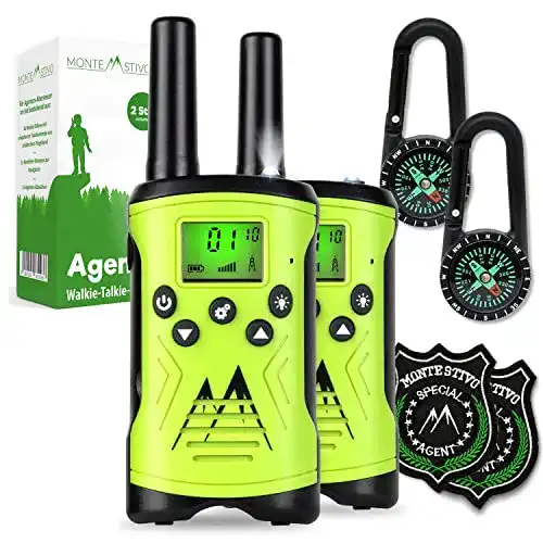 Walkie-Talkie Kinder Monte Stivo ® Walkie Talkie für Kinder | 8-teilig