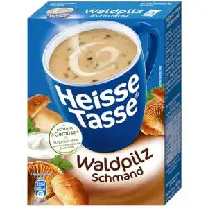 Heisse Tasse Erasco Waldpilz Schmand, 12 x 450 ml