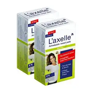 Achselpads L’axelle, Größe M, 60 Stück, zum Einkleben